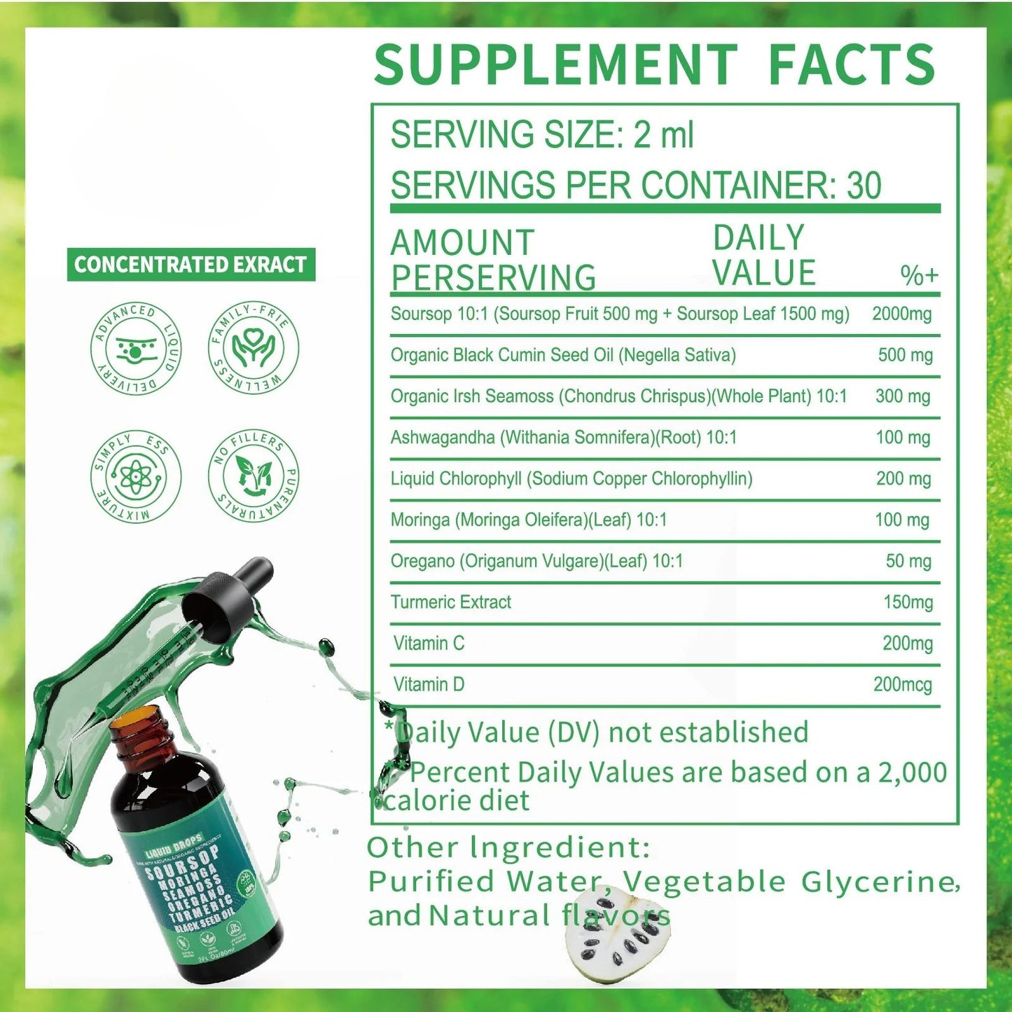 Soursop Liquid Drops