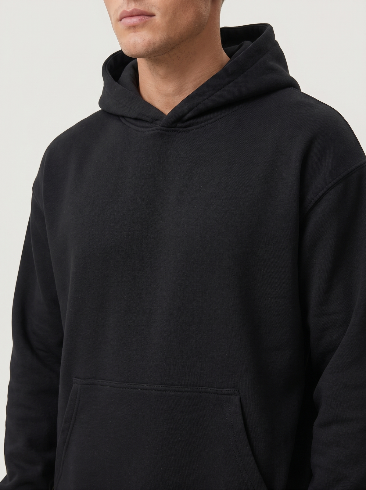 Heren Oversized Hoodie met Relaxte Pasvorm