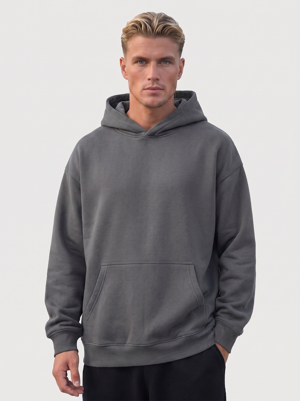 Heren Oversized Hoodie met Relaxte Pasvorm