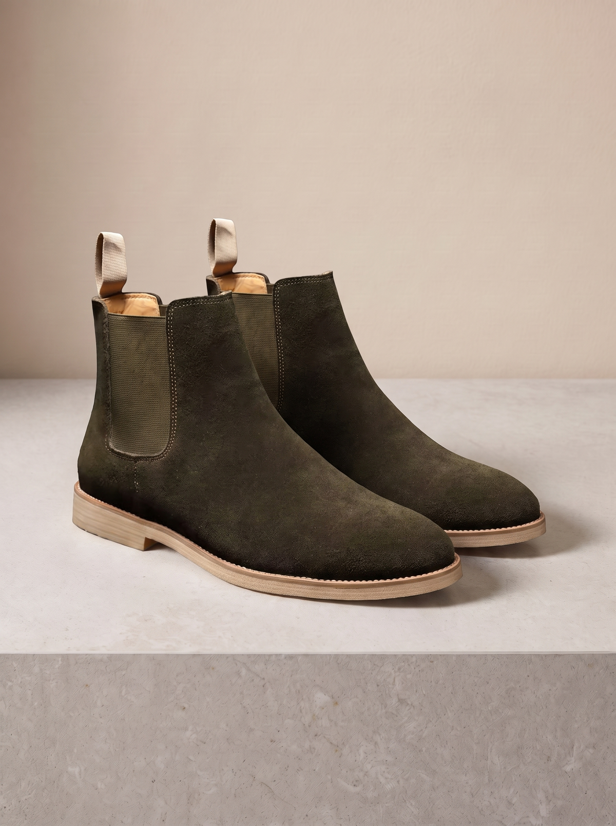 Heren Chelsea Boots Suède