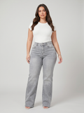 Dames High-Waist Wide-Leg Jeans
