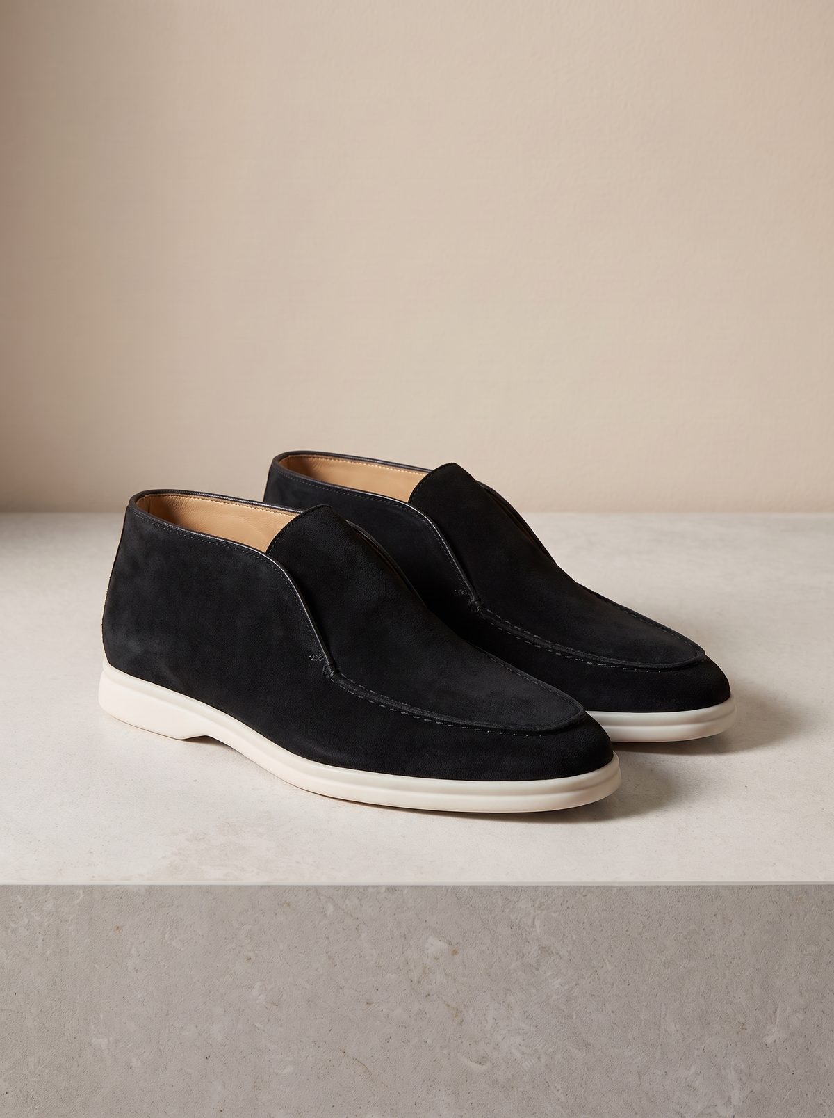Heren Loafers met Verfijnde Afwerking
