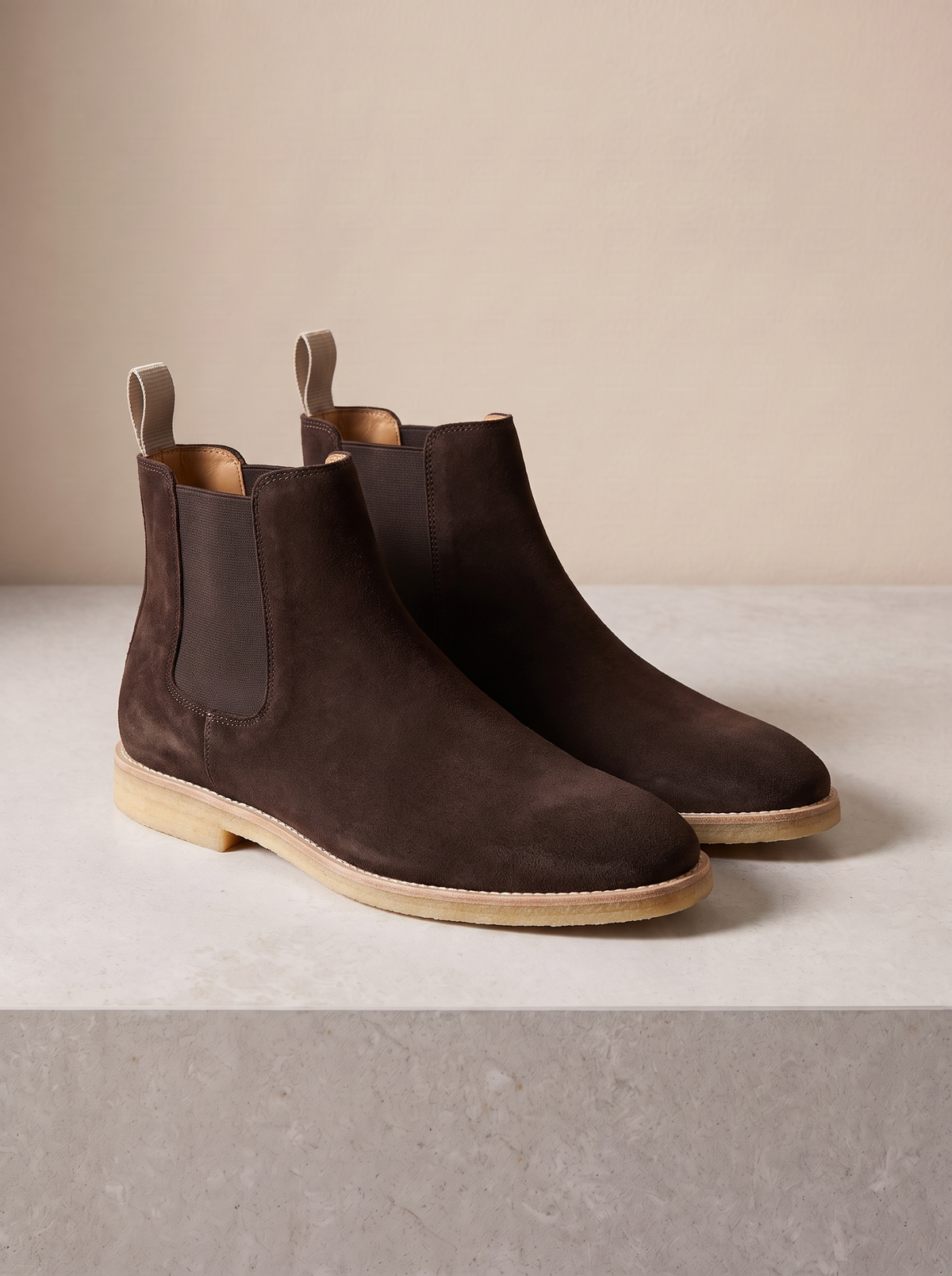 Heren Chelsea Boots Suède