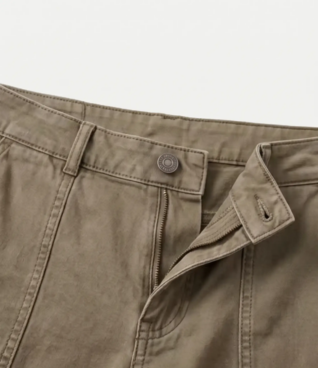 Dames Tapered Broek met Hoge Taille