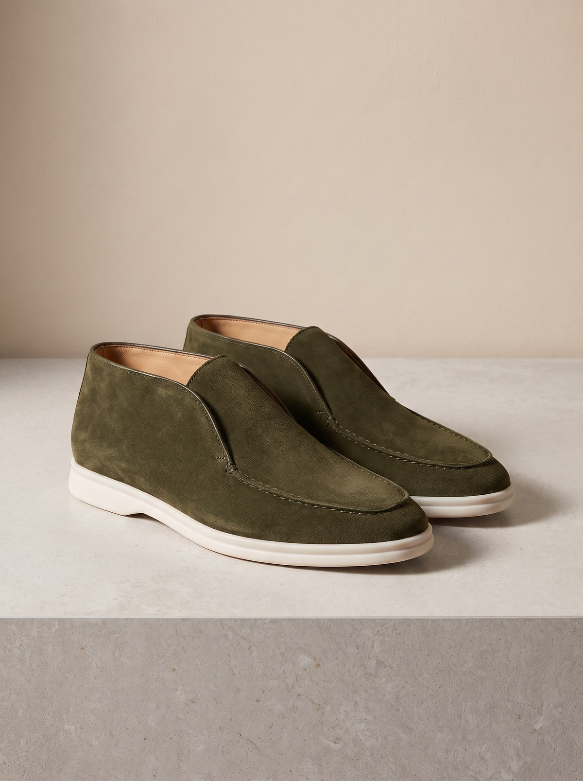 Heren Loafers met Verfijnde Afwerking