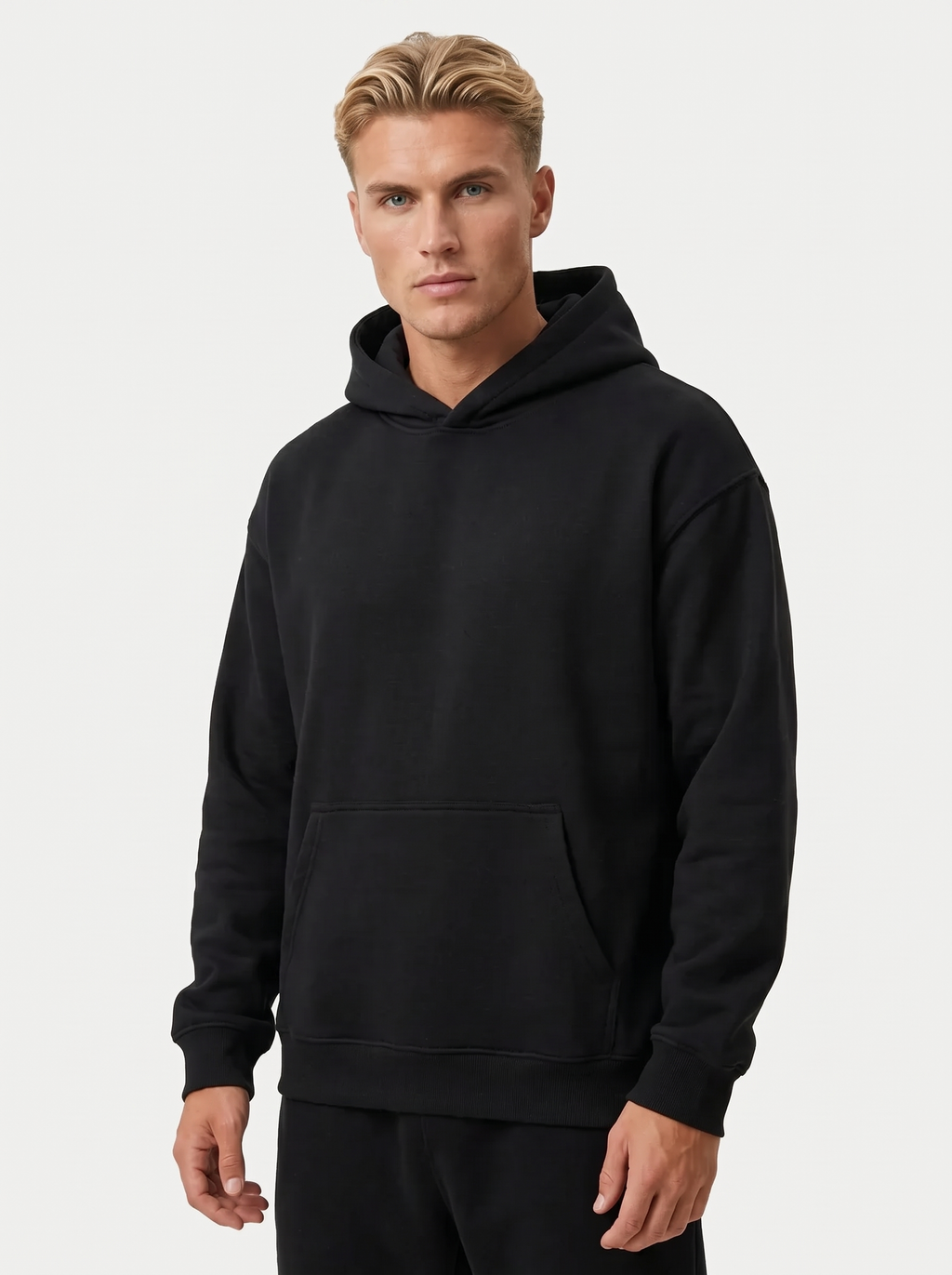 Heren Oversized Hoodie met Relaxte Pasvorm