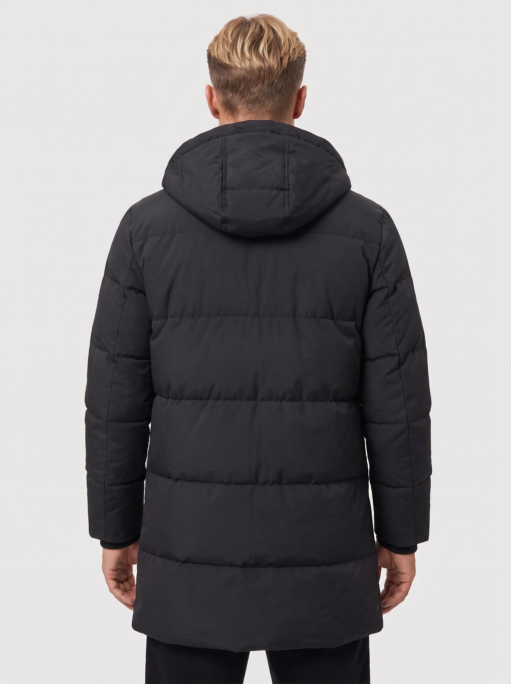 Heren Gewatteerde Parka Winterjas